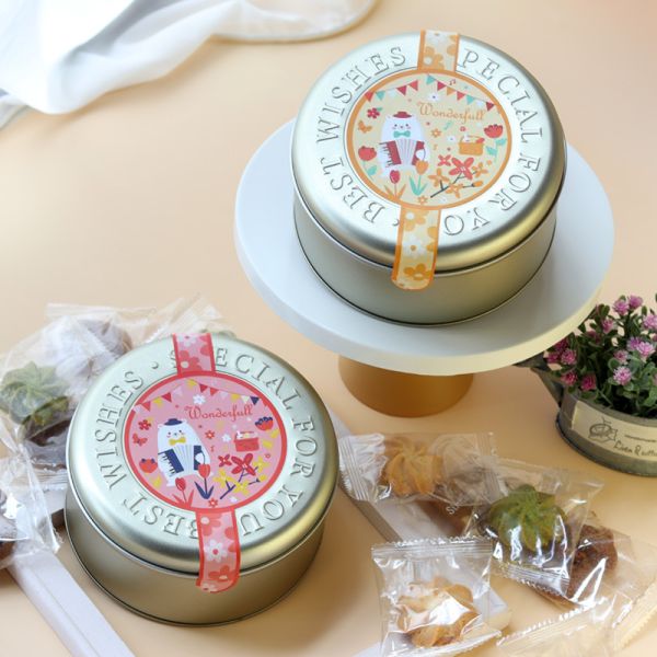 Eco Friendly 135x75mm Tin Can Packaging FDA Approved Food Safe Container for Coffee Tea Storage
