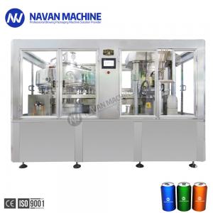 Buy cheap Automatic Aluminum Can Filling Machine With Liquid Nitrogen Injection product