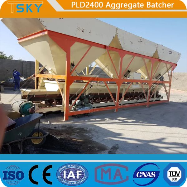 2x55KW HZS180 Ready Mixed Concrete Batching Plant