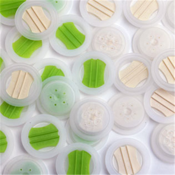 Custom One Way Degassing Valve Coffee Bags Food Grade PE Material , 23*4mm Size