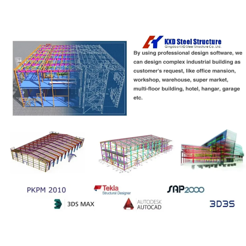 Corrosion Resistant Light Steel Structure Building with Customized Insulation and Modular Assembly