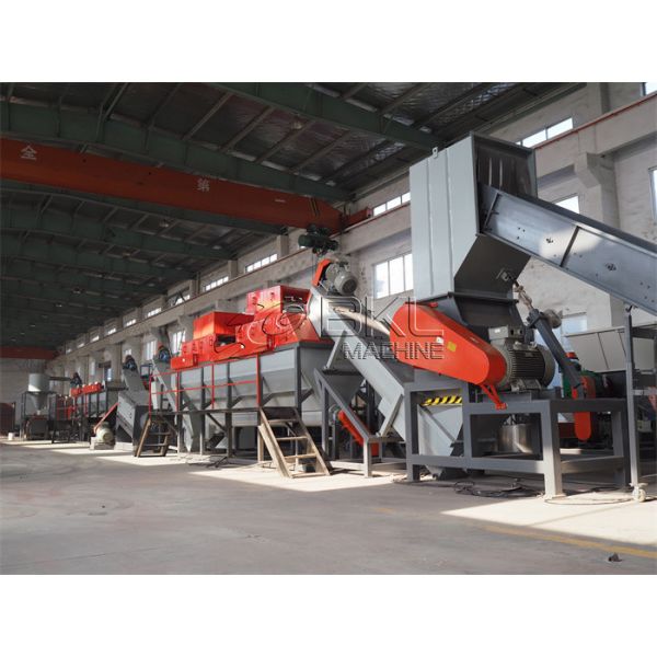 PP Film Bags Plastic Recycling Equipment Crushing Washing Drying