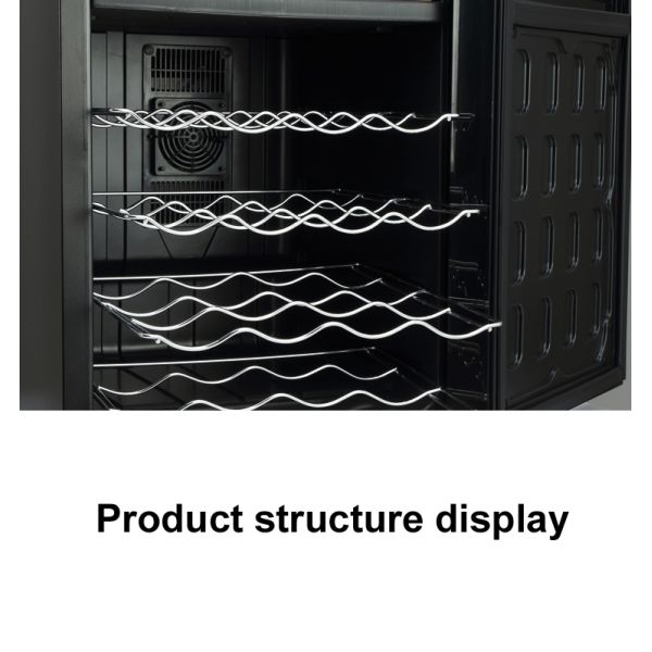 Upright Reliable Wine Enthusiasts Silent Wine Cooler Customized Size