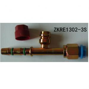 Buy cheap R134A Refrigerant AC Compressor Manifold Fittings 5/8 O Ring ZKRE1302-3S product