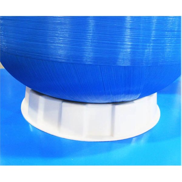 Top Mount Quartz Sand Filter Fiberglass Filteration 2.5 Bar Work Pressure