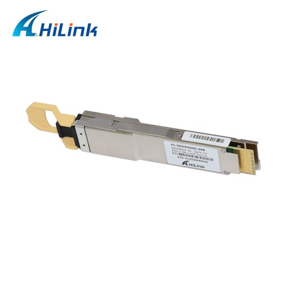QSFP DD 400G SR8 Optical Transceiver Module Fiber Optic 100M MMF 850nm MPO - 16