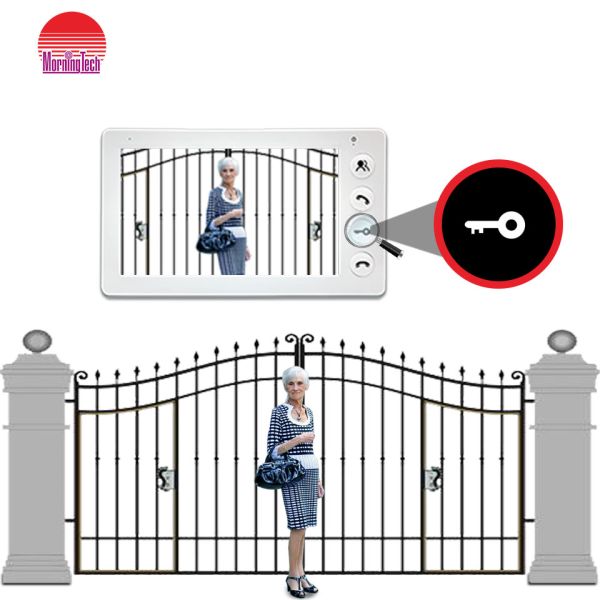 Most economic video door phone video intercom support 1 monitor and 1 outdoor camera