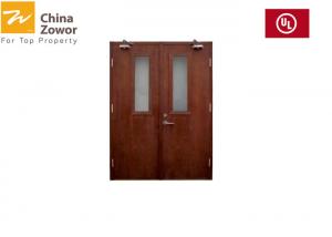 China Double Swing 55 mm Gal. Steel FD90 Fire Door/ 16 Ga. Face Sheet/ 72''X 84'' Size on sale