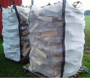 Buy cheap Custom Ventilated Bulk Bags , PP Woven Bag for Packing Firewood product