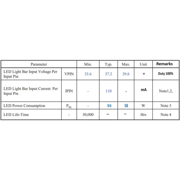 27 Inch 4K Color Industrial / Medical TFT Display 3840x2160 60HZ EDP Interface 1000nits