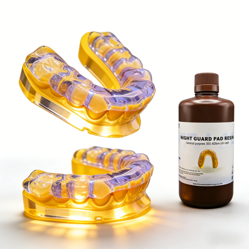 Adjustable Night Guard Resin Offering Lightweight Comfortable Durable Properties Suitable for Custom Dental Night Guards