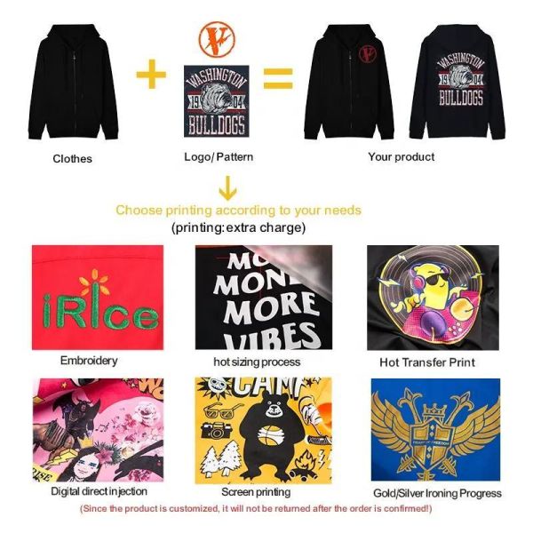 Wholdsales OEM Oversized High Quality Letter Men Hoodie Crewneck Chenille Embroidery Logo Patches Pullover Sweatshirt