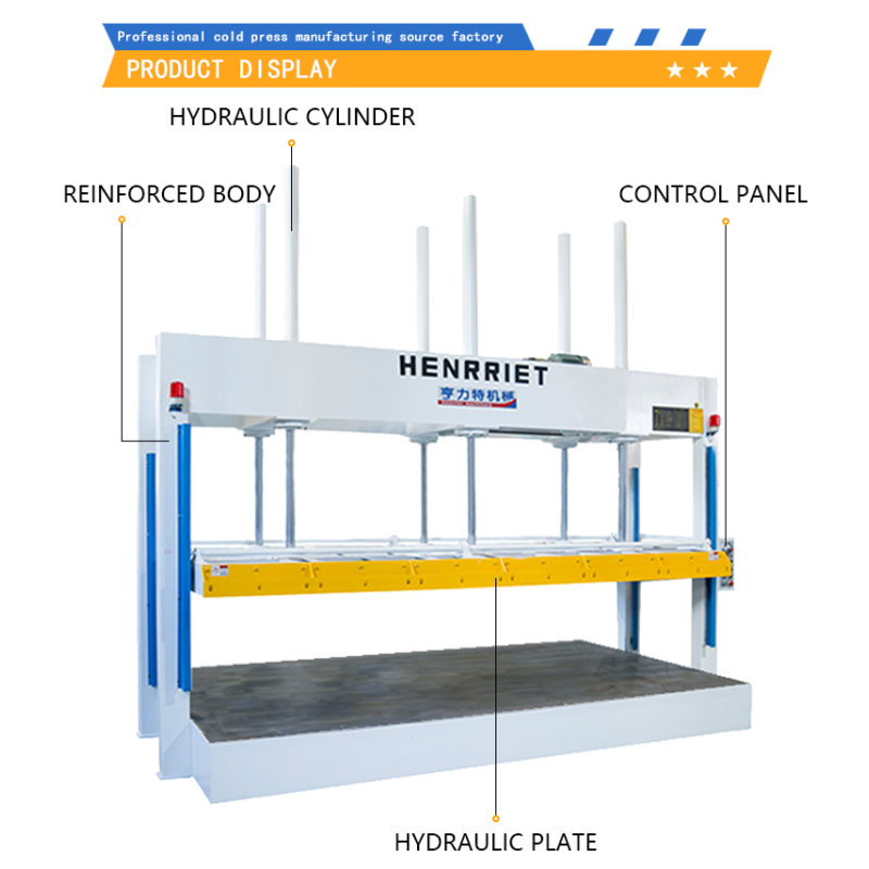 380V / 50Hz Cold Pressing Machine Hydraulic Cold Press Equipment With 4000*2000mm Work Plate