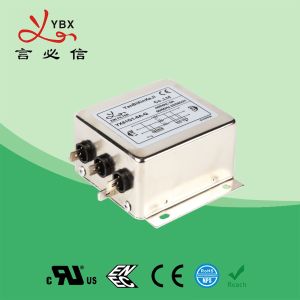 Buy cheap Commercial 3 Phase Emi 3 Line Inverter Noise Filter 380V 440VAC 3A from wholesalers