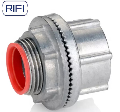Red Yellow Blue UL Zinc Die Cast Grounding Hub For Imc Conduit / Imc Pipe Systems By RIFI