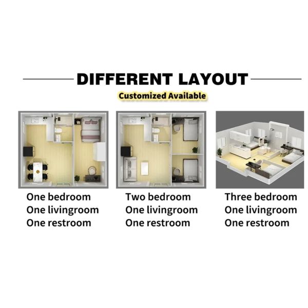 Luxury Prefab Container House with Thermal and Sound Insulation Customizable Height and Cost-effective Design
