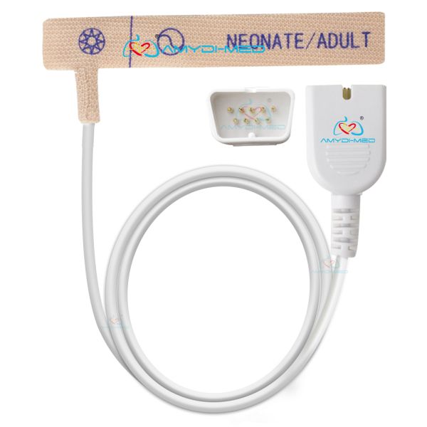 Clinic Nihon Kohden Neonate Disposable Spo2 Sensor Adhesive Tape Disposable Oxygen Sensor Convenient And Versatile