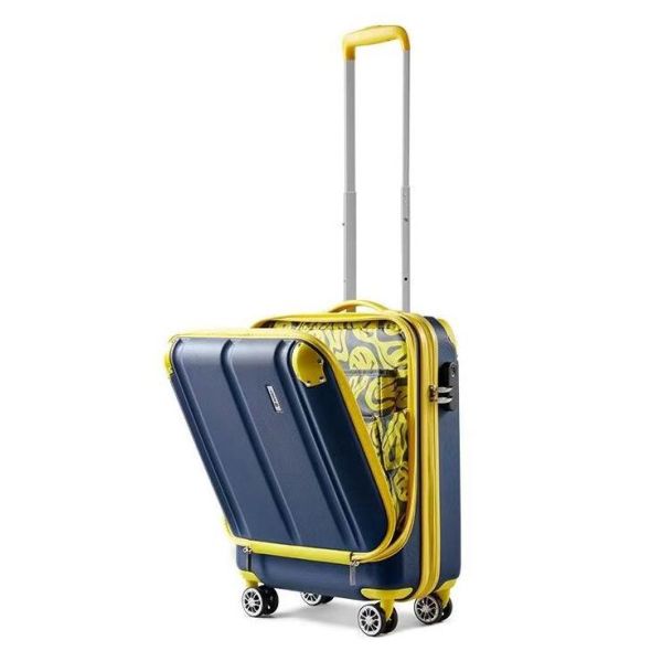 Multi Functional Cabin Travel Luggage With Front Compartment Lightweight
