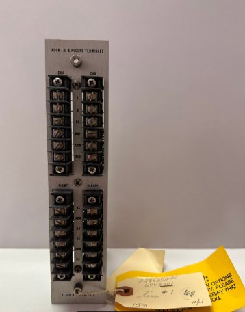 Bently Nevada 84149-01 XDUCR I/O and Record Terminal - Compact Plug-and-Play Integration for Harsh Environments (-40°C to 80°C)