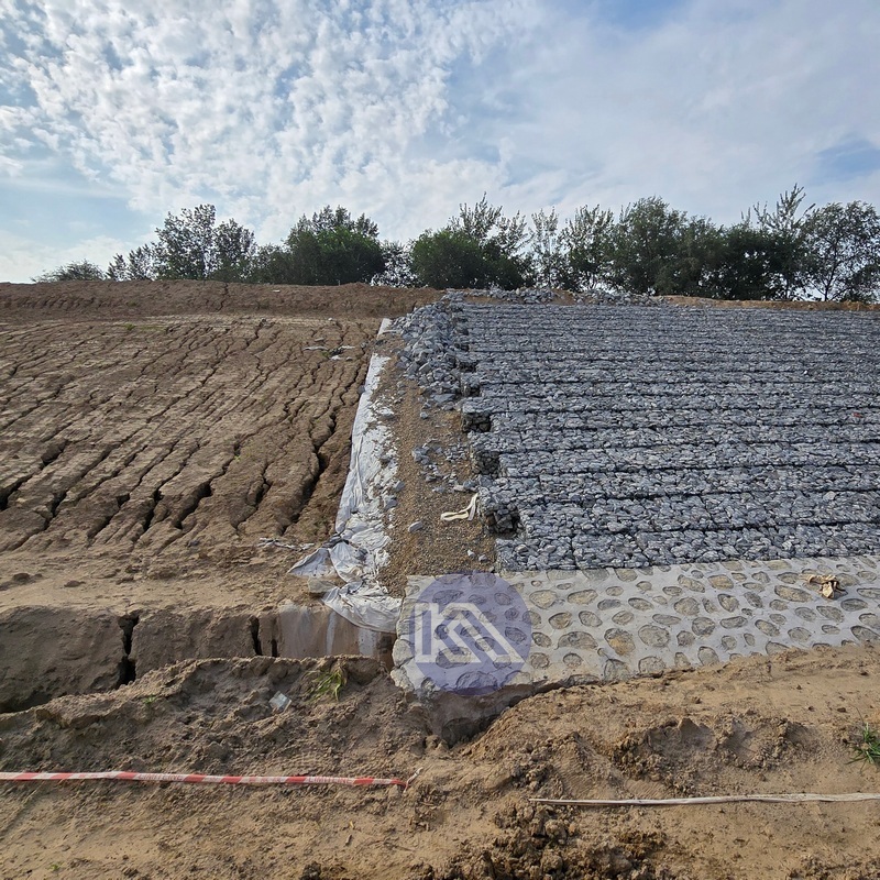 Gabion Wall Mesh Hexagonal Wire Mesh Automatic Packing Equipment For Durable Gabion Production