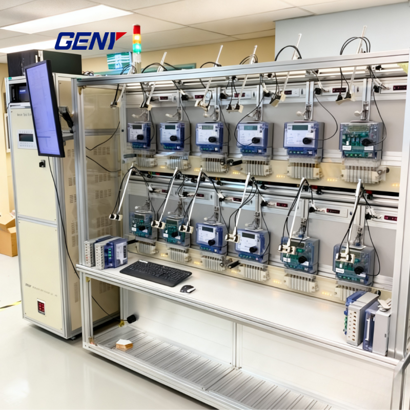 High-Accuracy Universal Energy Meter Test Bench for Utilities & Laboratories