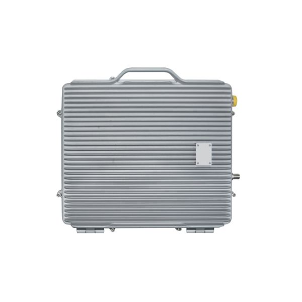 Low Latency DCS Microwave Frequency Shifting Repeater With Digital Pre Distortion For High Quality RF Relaying