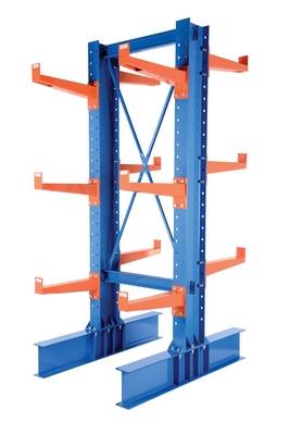 Industrial Customized Anti-Rust Cantilever Racking System For Storing Bulky Materials