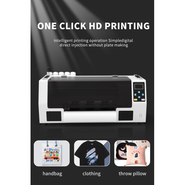 KECAI A3 Original Epson Printhead XP600 Automatic DPI 330mm Printing Machine DFT Printer for T Shirt All Cloth