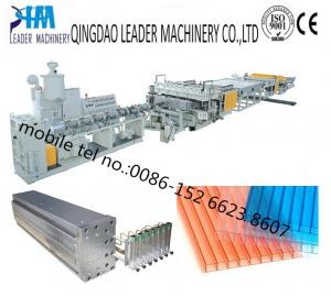 Buy cheap PC hollow grid sheet extrusion line product