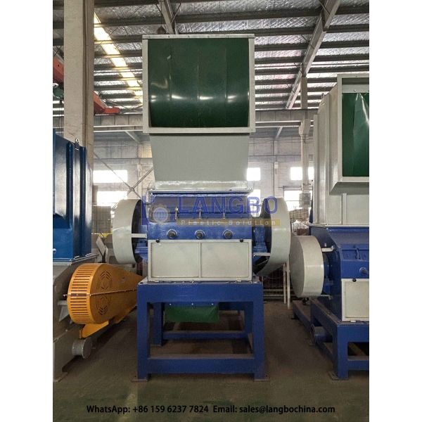 Industrial Heavy-Duty Plastic Bottle and Bag Crusher Machine