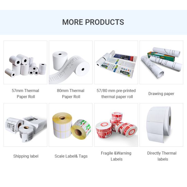 Customizable A4 Label Stickers Waterproof for Label Machine Printing