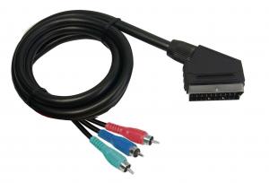 China scart to 3RCA component cable RGB cable on sale