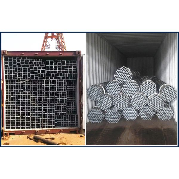 Anti Rust 0.16mm HDG Steel Pipe Q195 Q345 ASTM A53 ASTM A671