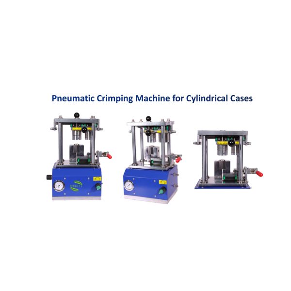 Pneumatic Battery Sealing Machine For 18650 21700 26650 32650 32700 Cylindrical Cell