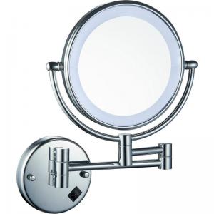 Buy cheap LED Hotel Magnifying Mirror Hotel Amenities Supplies Wall Mounted Makeup Mirror product