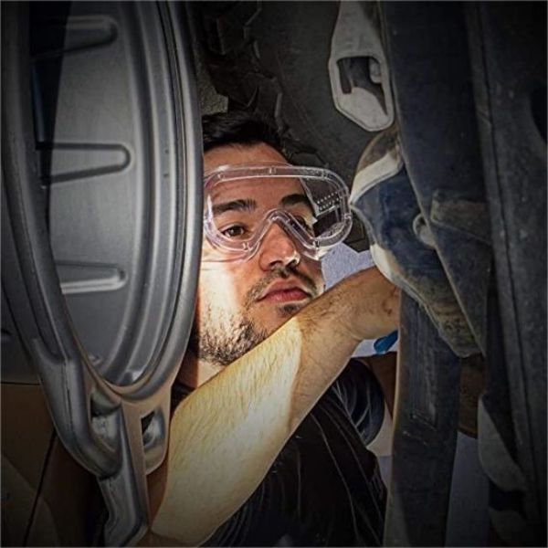 Waterproof Scratch Resistant Anti-Fog Safety Goggles for Construction and Industrial Use