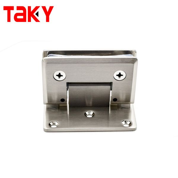 Manufacturer American Style Black 90 Degree Solid Frameless Soft Closing Shower Door Hinge