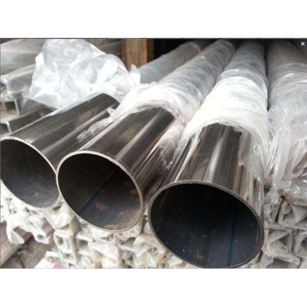 304L Schedule 10 304 Stainless Steel Pipe Round Shape Welded Type Thick Wall