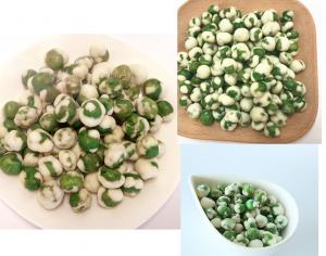 Buy cheap Roasted Coated White Wasabi Flavor Green Peas Kosher Certified Natural Foods product