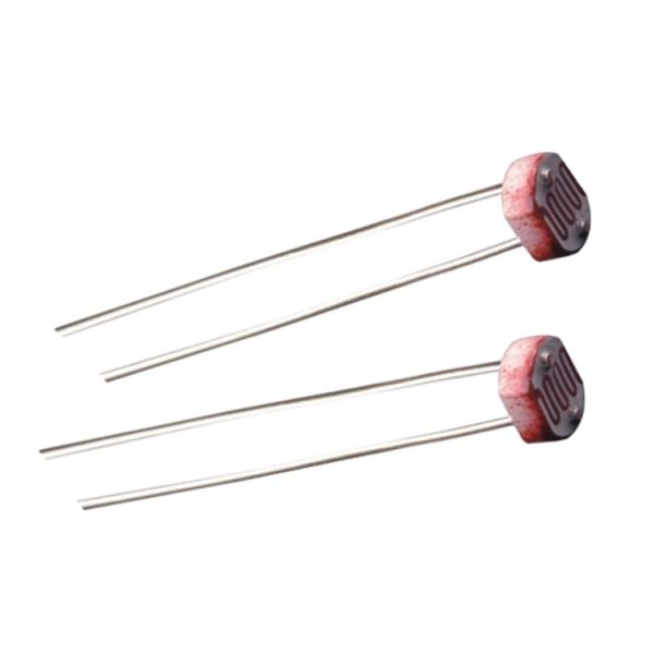 GL4537 1 Photoresistance 4mm LDR Light Dependent Resistor Metal Cover Cds Photoresistor