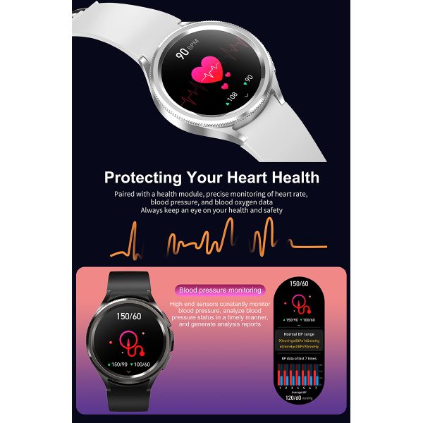 HW62 Smart Call Watch Women Multi Directional Health Monitoring