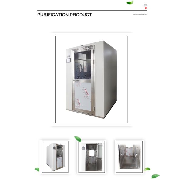 1500D GMP Air Shower System Pass Box with Touchscreen LCD Display