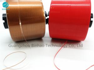 China Poker Products Brown Anti-Fake Tear Tape Good Ductility Bopp Tape on sale