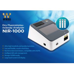Buy cheap NIR-1000 Dry Fluorescence Immunoassay Analyzer For D-Dimer Cardiac Detection from wholesalers