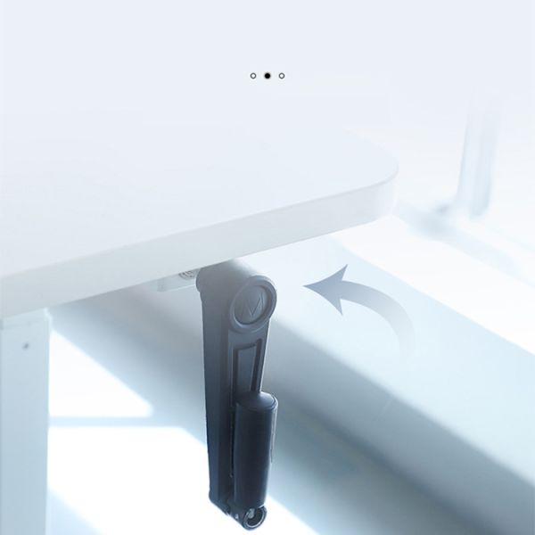 6ft 8ft Extra Large Long Coffee Manual Height Adjustable Table with Hand Crank