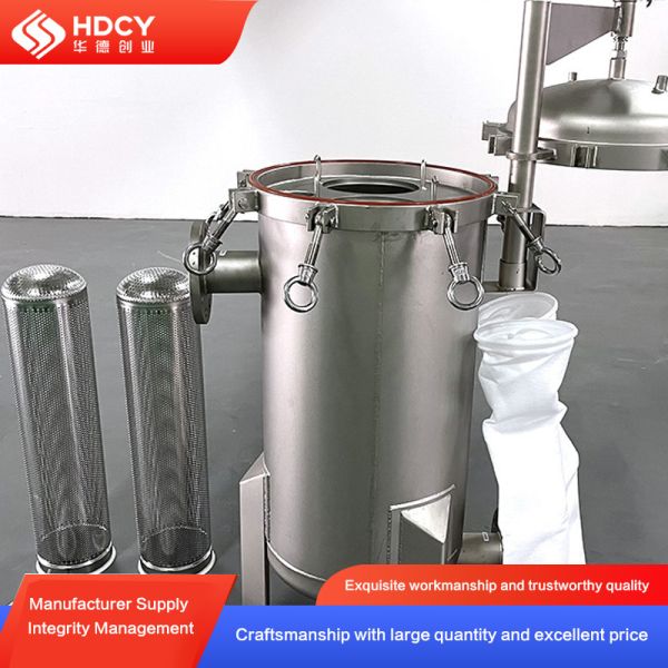 Large Flow Multi-Bag Filter Wine Food Beverage Dairy Food Grade Stainless Steel Filter