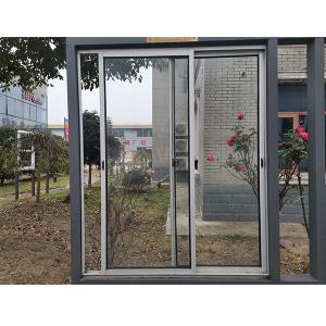China Household Aluminium UPVC 60 X 24 Sliding Window With Fiberglass Mesh on sale