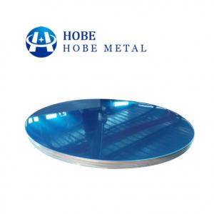 China Mill Finishing 0.3MM Aluminum Sheet Circle Round Disc Wafer Surface Smooth on sale