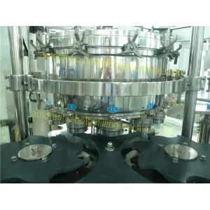 Monoblock Type Craft Beer Canning Equipment Isobaric Filling 2000 Cans Per Hour