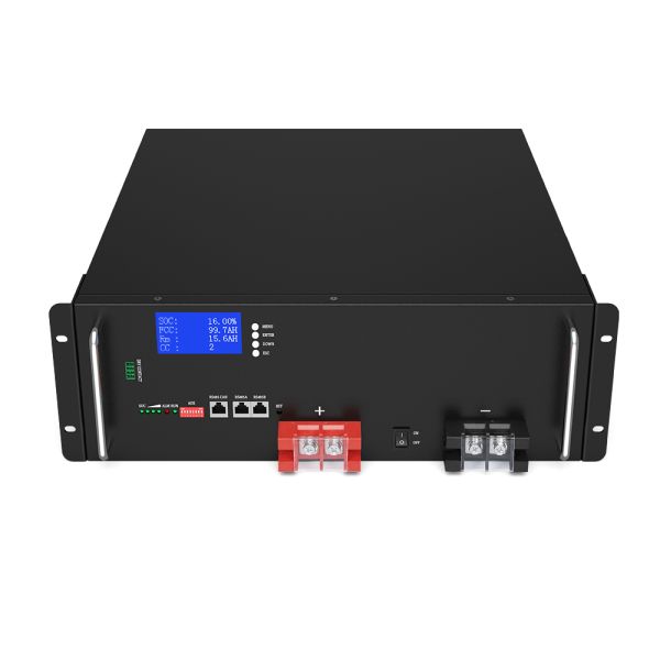 RV Boat Marine Solar 48V 100Ah LiFePO4 Smart BMS LiFePO4 Battery LCD Voltage Display 48V Battery 10KW LiFePO4